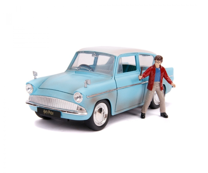 Jada Harry Potter - 1959 Ford Anglia 1:24 (253185002) ryhmässä URHEILU, VAPAA-AIKA JA HARRASTUS / Harrastus / Muovimallit / Autot @ TP E-commerce Nordic AB (D20526)