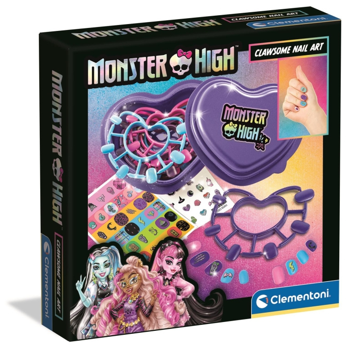 Clementoni Monster High kynsitaide - (I-18799) ryhmässä LELUT, TUOTTEET LAPSILLE JA VAUVOILLE / Leikkikalut, Askartelu &Pelit / Lelusarja @ TP E-commerce Nordic AB (D20528)