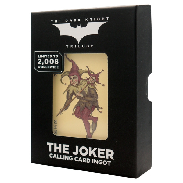 Fanatik Batman Limited Edition Joker Ingot ryhmässä URHEILU, VAPAA-AIKA JA HARRASTUS / Hauskat tavarat / Keräilyesineet @ TP E-commerce Nordic AB (D20540)