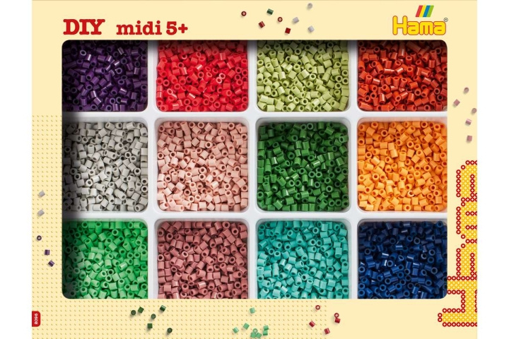 Hama Midi-helmet ja säilytys, uusi 2025 - (382096) ryhmässä URHEILU, VAPAA-AIKA JA HARRASTUS / Harrastus / Helmet @ TP E-commerce Nordic AB (D20549)
