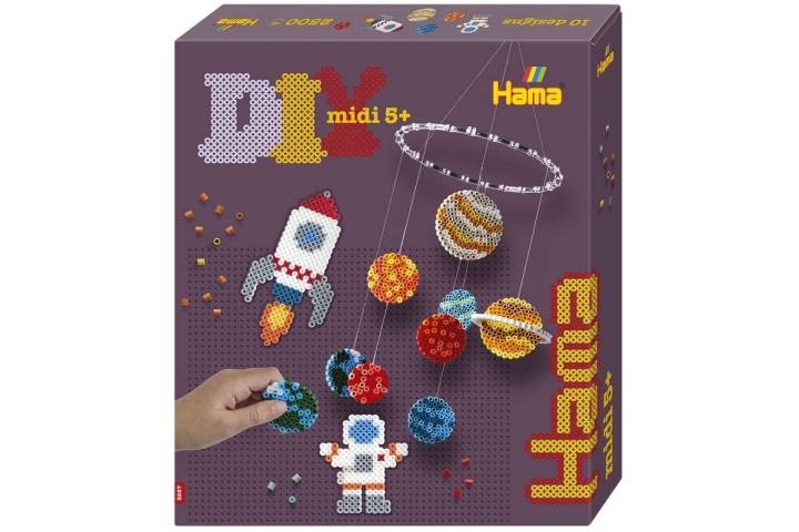 Hama Midi-lahjapakkaus Space - (383257) ryhmässä LELUT, TUOTTEET LAPSILLE JA VAUVOILLE / Leikkikalut, Askartelu &Pelit / Käsityöt @ TP E-commerce Nordic AB (D20551)