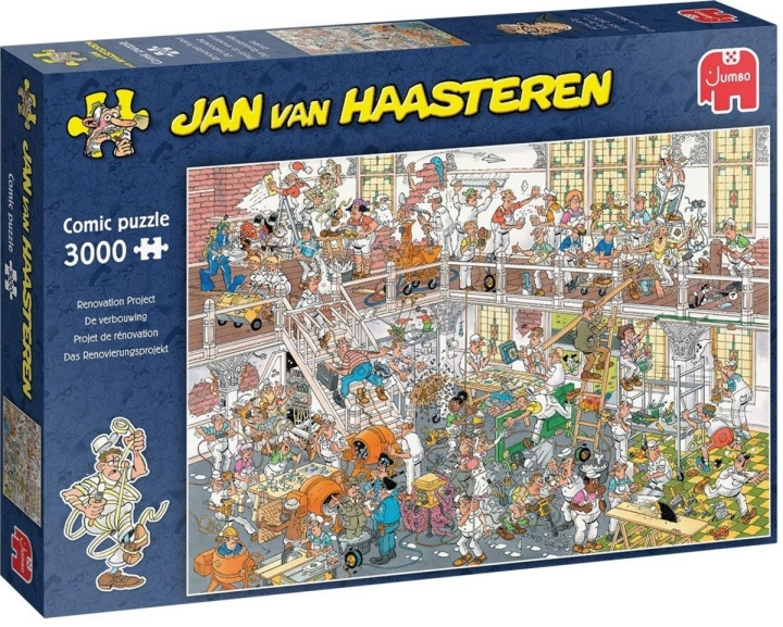 Jan van Haasteren Kunnostushanke (3000 kpl) (1110100524) ryhmässä URHEILU, VAPAA-AIKA JA HARRASTUS / Harrastus / Palapeli @ TP E-commerce Nordic AB (D20556)