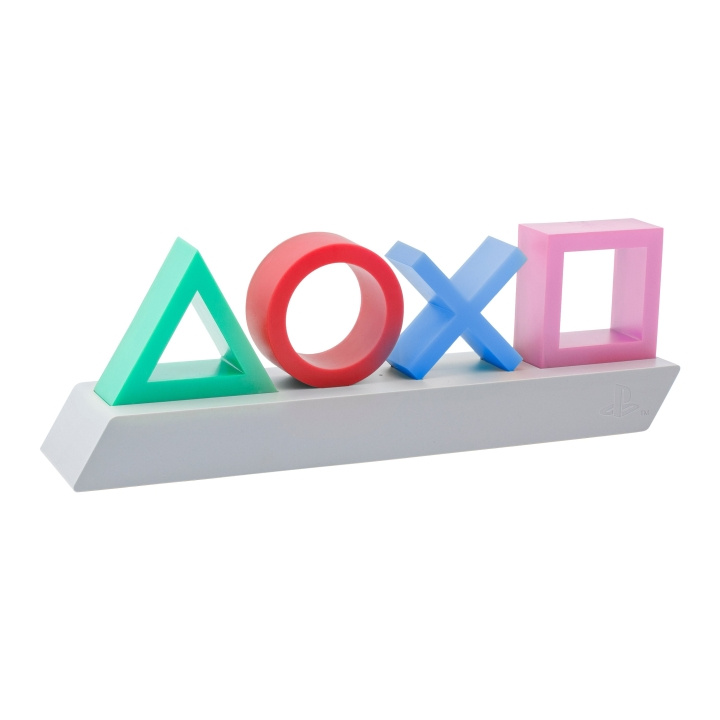 Paladone Playstation-kuvakkeet Light Kokeile minua ryhmässä TIETOKOONET & TARVIKKEET / GAMING / Tarvikkeet pelaamiseen @ TP E-commerce Nordic AB (D20580)
