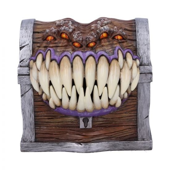 Nemesis Now Dungeons & Dragons Mimic noppalaatikko 11.3cm ryhmässä URHEILU, VAPAA-AIKA JA HARRASTUS / Hauskat tavarat / Keräilyesineet @ TP E-commerce Nordic AB (D20585)