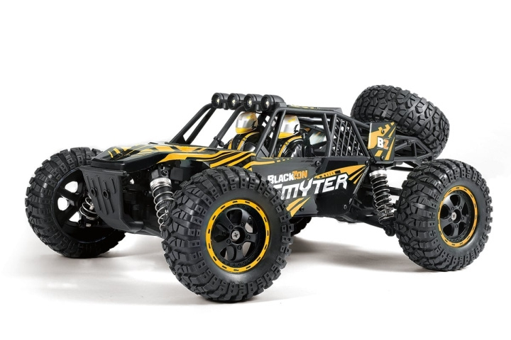 Blackzon Smyter DB 1/12 4WD sähköinen aavikkobuggy - keltainen (540227) ryhmässä LELUT, TUOTTEET LAPSILLE JA VAUVOILLE / Radio-ohjattava / Radio-ohjattavat autot @ TP E-commerce Nordic AB (D20604)