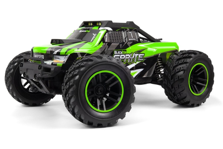 Blackzon Spryte MT 1/20 4WD sähköinen monsteriauto - vihreä (540300) ryhmässä LELUT, TUOTTEET LAPSILLE JA VAUVOILLE / Radio-ohjattava / Radio-ohjattavat autot @ TP E-commerce Nordic AB (D20612)