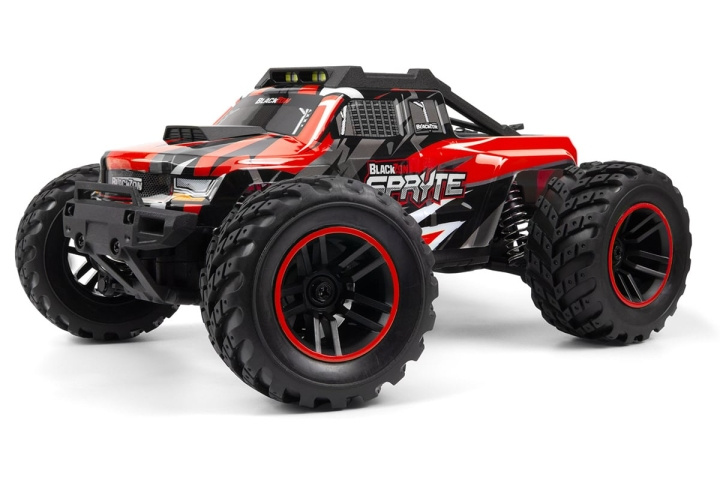 Blackzon Spryte MT 1/20 4WD sähköinen monsteriauto - punainen (540302) ryhmässä LELUT, TUOTTEET LAPSILLE JA VAUVOILLE / Radio-ohjattava / Radio-ohjattavat autot @ TP E-commerce Nordic AB (D20614)