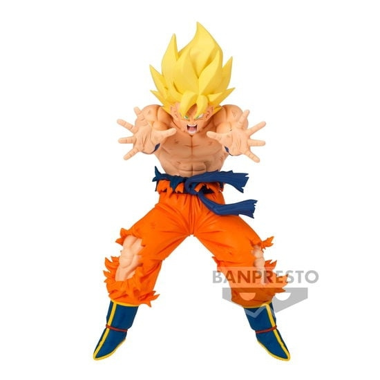 Banpresto DRAGON BALL Z SUPER SAIYAN SON GOKU - (BP89473P) ryhmässä URHEILU, VAPAA-AIKA JA HARRASTUS / Hauskat tavarat / Keräilyesineet @ TP E-commerce Nordic AB (D20627)
