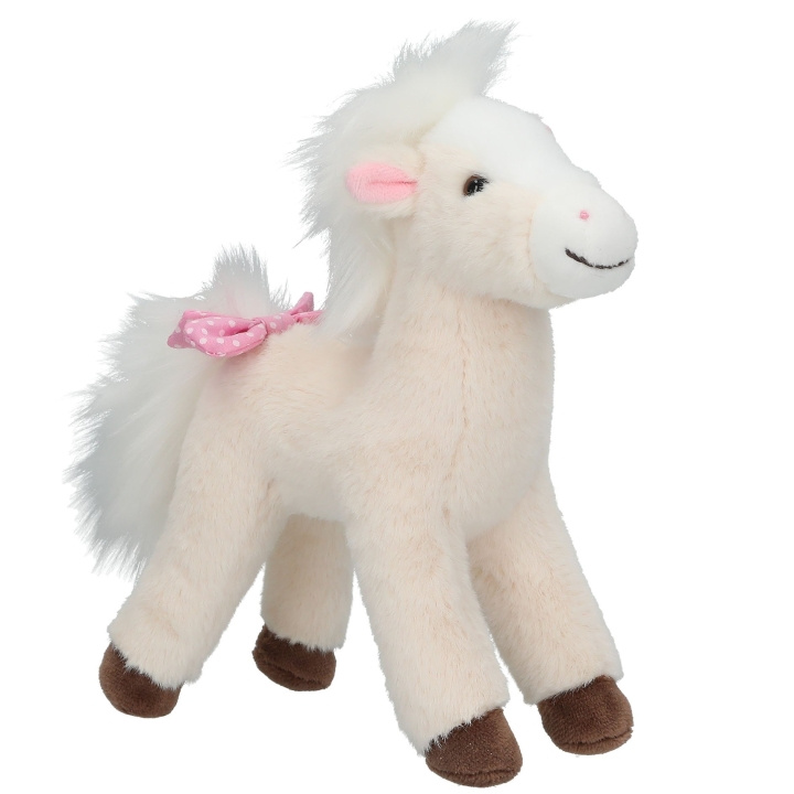 Miss Melody Pehmohevonen Cream White 18 cm - (0413481) ryhmässä LELUT, TUOTTEET LAPSILLE JA VAUVOILLE / Lelut vauvoille (0-3v) / Pehmolelut @ TP E-commerce Nordic AB (D20636)