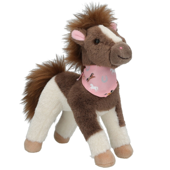 Miss Melody Pehmohevonen Ruskea Valkoinen 18 cm - (0413480) ryhmässä LELUT, TUOTTEET LAPSILLE JA VAUVOILLE / Lelut vauvoille (0-3v) / Pehmolelut @ TP E-commerce Nordic AB (D20661)