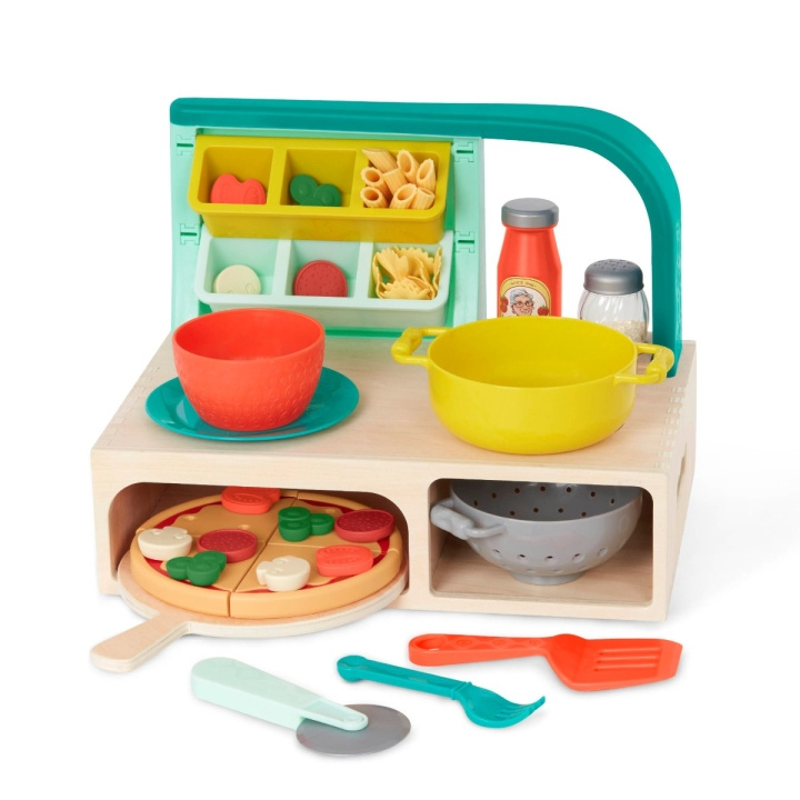 B Toys B Food Pizza & Pasta (702227) ryhmässä LELUT, TUOTTEET LAPSILLE JA VAUVOILLE / Leikkikalut, Askartelu &Pelit / Lelusarja @ TP E-commerce Nordic AB (D20663)