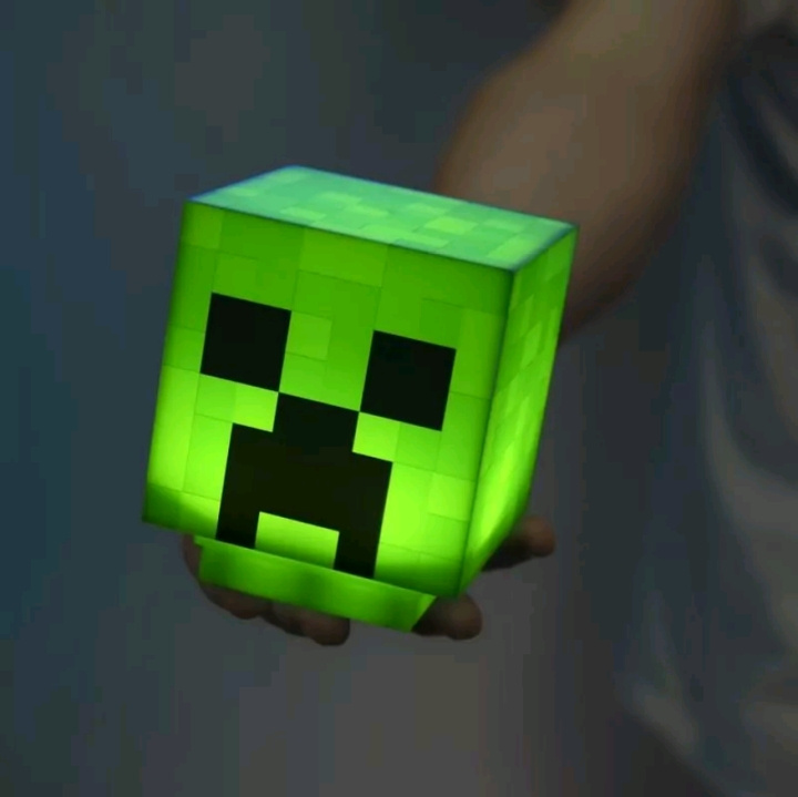 Paladone Minecraft Creeper Light BDP (PP6595MCF) ryhmässä LELUT, TUOTTEET LAPSILLE JA VAUVOILLE / Lastenhuone / Valaistus / Pöytälamput @ TP E-commerce Nordic AB (D20670)