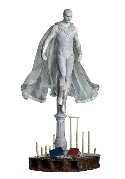 IronStudios - Marvel Wandavision: BDS 1:10 Art Scale Statue - Valkoinen visio: BDS 1:10 Art Scale Statue - White Vision ryhmässä URHEILU, VAPAA-AIKA JA HARRASTUS / Hauskat tavarat / Keräilyesineet @ TP E-commerce Nordic AB (D20738)