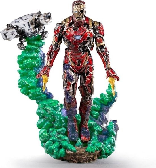 IronStudios - Marvel Spider-Man kaukana kotoa: Deluxe BDS 1:10 Art Scale Staute - Iron Man Illusion - Rautamies Illuusio ryhmässä URHEILU, VAPAA-AIKA JA HARRASTUS / Hauskat tavarat / Keräilyesineet @ TP E-commerce Nordic AB (D20743)