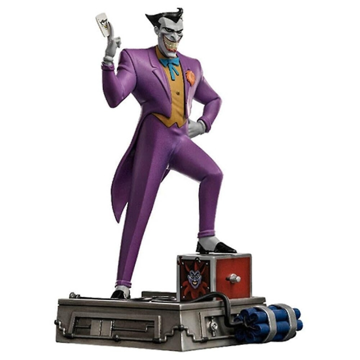 IronStudios - DC Comics Batman Animated Series: joker: 1:10 Art Scale Statue - The Joker ryhmässä URHEILU, VAPAA-AIKA JA HARRASTUS / Hauskat tavarat / Keräilyesineet @ TP E-commerce Nordic AB (D20745)
