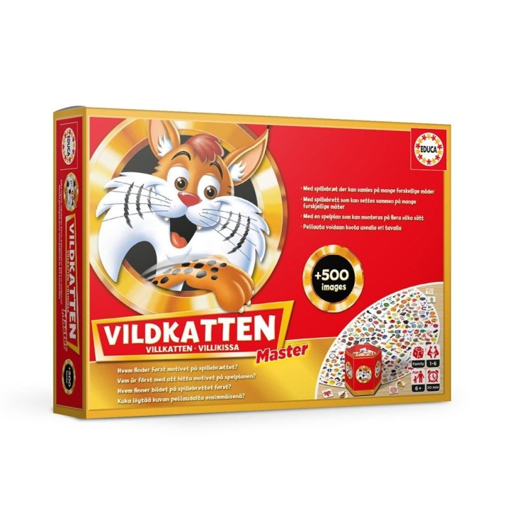 Educa Wildcat Master 500 (015018) ryhmässä LELUT, TUOTTEET LAPSILLE JA VAUVOILLE / Leikkikalut, Askartelu &Pelit / Lasten palapeli @ TP E-commerce Nordic AB (D20804)