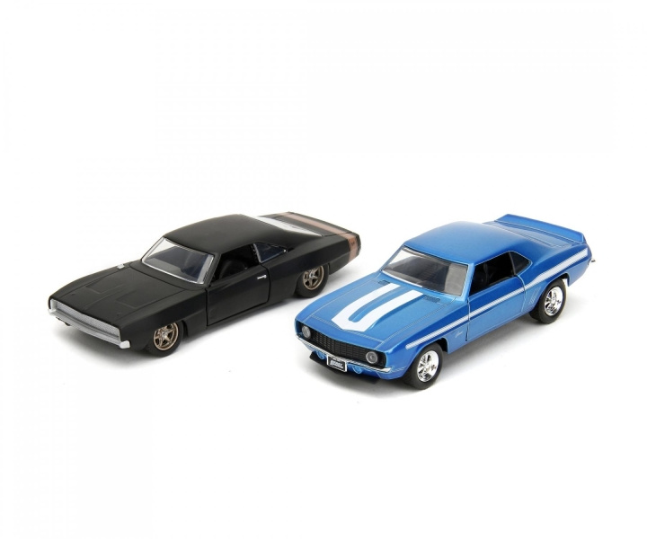 Jada Fast & Furious Twin Pack 1:32 (253202013) ryhmässä URHEILU, VAPAA-AIKA JA HARRASTUS / Harrastus / Muovimallit / Autot @ TP E-commerce Nordic AB (D20810)