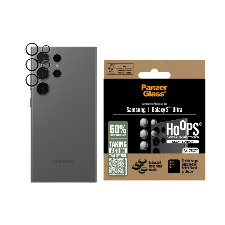Panzer Lasi - Silmälasit Linssi P Galaxy S25, läpinäkyvä, läpinäkyvä ryhmässä ÄLYPUHELIMET JA TABLETIT / Puhelimen suojakotelo / Samsung @ TP E-commerce Nordic AB (D20813)