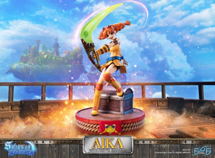 First4Figures Skies Of Arcadia (Aika) RESIN patsas ryhmässä URHEILU, VAPAA-AIKA JA HARRASTUS / Hauskat tavarat / Keräilyesineet @ TP E-commerce Nordic AB (D20825)