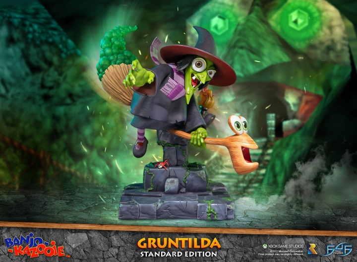 First4Figures Banjo Kazooie (Gruntilda) RESIN-patsas (RESIN) ryhmässä URHEILU, VAPAA-AIKA JA HARRASTUS / Hauskat tavarat / Keräilyesineet @ TP E-commerce Nordic AB (D20826)