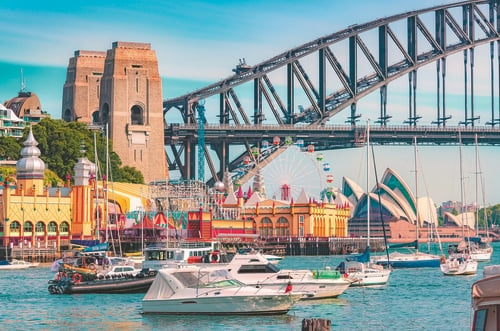 Ravensburger Salainen Sydney - 3000p (12001419) ryhmässä URHEILU, VAPAA-AIKA JA HARRASTUS / Harrastus / Palapeli @ TP E-commerce Nordic AB (D20835)
