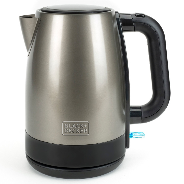 BLACK+DECKER Vedenkeitin 2200W 1,7L Harjattu Ruostumaton Teräs ryhmässä KOTI, TALOUS JA PUUTARHA / Kodinkoneet / Vesi ja mehu / Vedenkeitin @ TP E-commerce Nordic AB (D20873)
