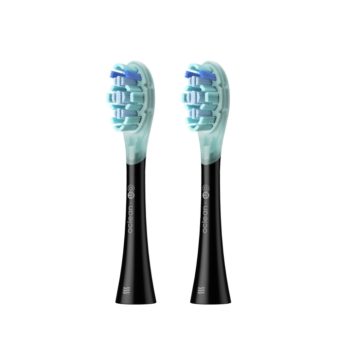 Oclean Harjaspää Ultra Gum Care 2 Kpl Musta ryhmässä KAUNEUS JA TERVEYS / Suunhoito / Sähköhammasharjat Tarvikkeet @ TP E-commerce Nordic AB (D20887)