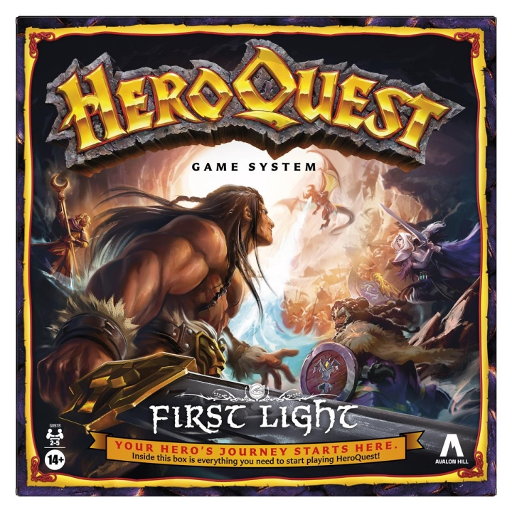 AVALON HILL Lautapeli HeroQuest: First Light (EN) ryhmässä LELUT, TUOTTEET LAPSILLE JA VAUVOILLE / Peli / Lautapelit @ TP E-commerce Nordic AB (D20907)