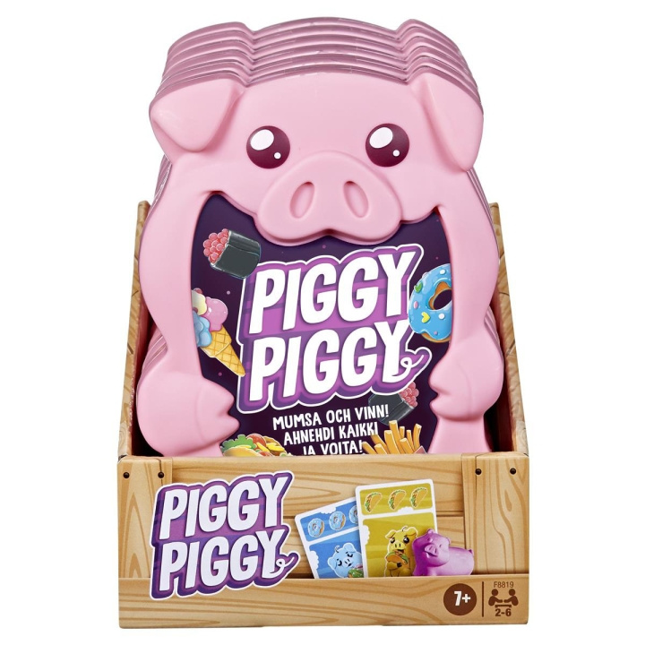 Hasbro gaming Korttipeli Piggy Piggy (SE/FI) ryhmässä LELUT, TUOTTEET LAPSILLE JA VAUVOILLE / Peli / Korttipeli @ TP E-commerce Nordic AB (D20910)