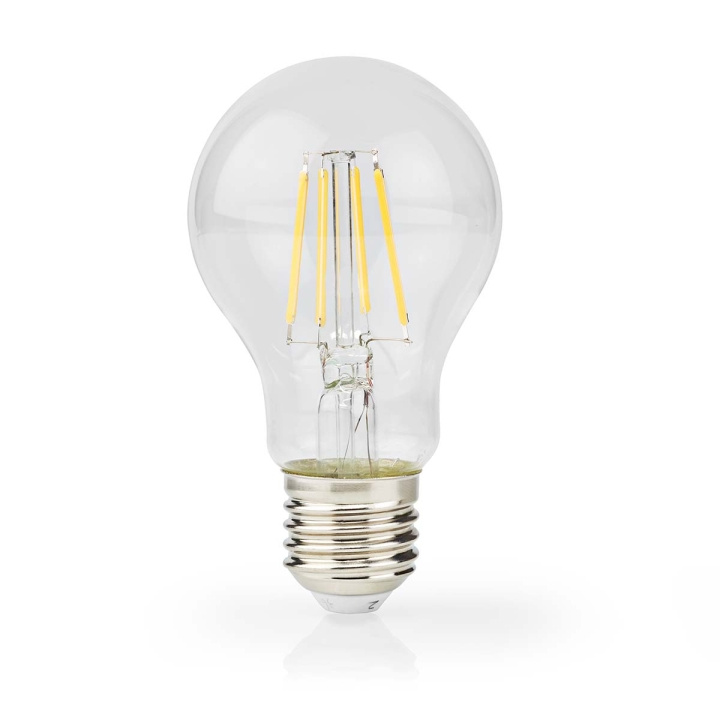 Nedis LED Filamenttilamppu E27 | A60 | 3.8 W | 806 lm | 2700 K | Lämmin Valkoinen | Retrotyylinen | 1 kpl ryhmässä KODINELEKTRONIIKKA / Valaistus / LED-lamput @ TP E-commerce Nordic AB (D20942)