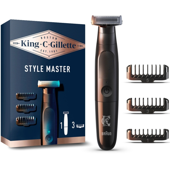 King C. Gillette Skäggtrimmer Style Master XT3000 ryhmässä KAUNEUS JA TERVEYS / Hiukset &Stailaus / Sheivaus ja trimmaus / Partatrimmerit & Tarvikkeet @ TP E-commerce Nordic AB (D20987)