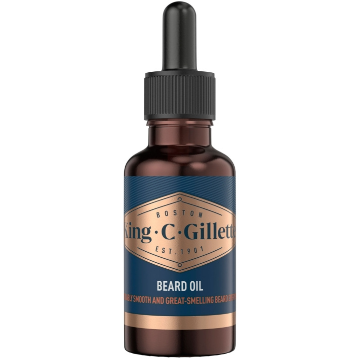 King C. Gillette Beard Oil 30ml ryhmässä KAUNEUS JA TERVEYS / Hiukset &Stailaus / Parran hoito / Partaöljy @ TP E-commerce Nordic AB (D20990)