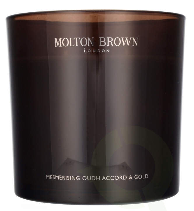 Molton Brown Mesmerising Oudh Accord & Gold Candle 600 g ryhmässä KAUNEUS JA TERVEYS / Tuoksut & Parfyymit / Muut tuoksut / Tuoksukynttilät @ TP E-commerce Nordic AB (D21077)