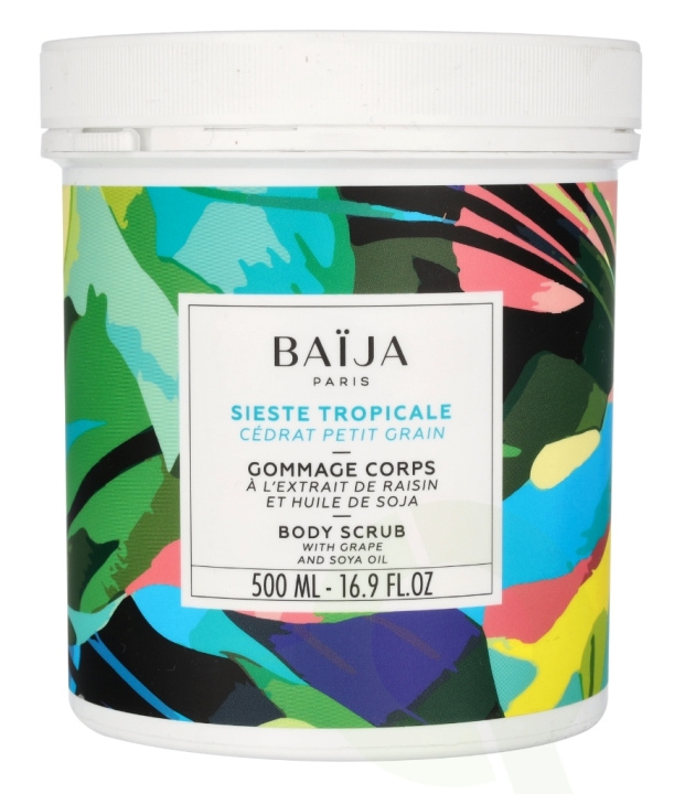 Baija Paris Baija Sieste Tropicale Body Scrub Citron Petit Grain 500 ml ryhmässä KAUNEUS JA TERVEYS / Ihonhoito / Kasvot / Kuorinta @ TP E-commerce Nordic AB (D21082)
