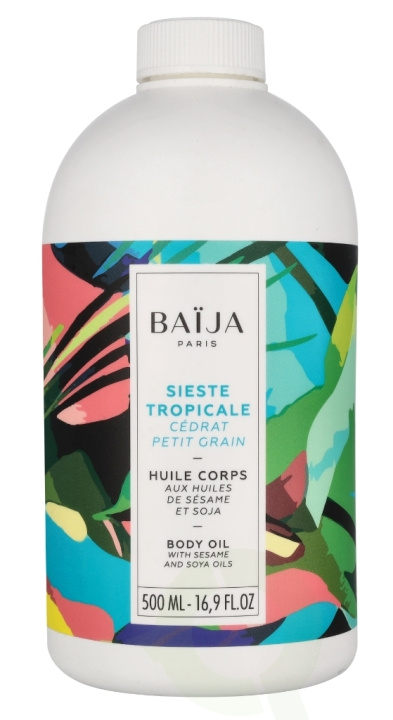 Baija Paris Baija Sieste Tropicale Body Oil Citron Petit Grain 500 ml ryhmässä KAUNEUS JA TERVEYS / Ihonhoito / Kehon hoito / Vartaloöljy @ TP E-commerce Nordic AB (D21083)