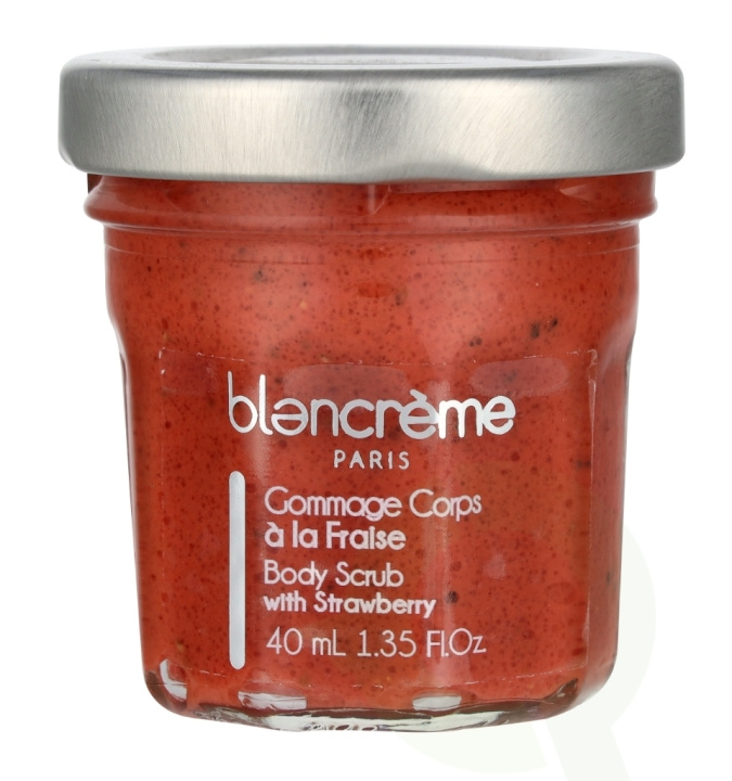 Blancreme Body Scrub 40 ml With Strawberry ryhmässä KAUNEUS JA TERVEYS / Ihonhoito / Kasvot / Kuorinta @ TP E-commerce Nordic AB (D21094)