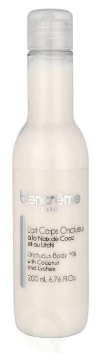 Blancreme Unctuous Body Milk 200 ml Coconut & Lychee ryhmässä KAUNEUS JA TERVEYS / Ihonhoito / Kehon hoito / Vartalovoide @ TP E-commerce Nordic AB (D21106)