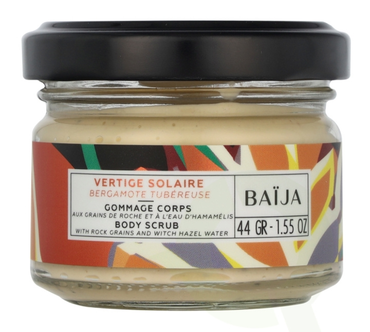 Baija Paris Baija Vertige Solaire Body Scrub Bergamot Tuberosa 44 g ryhmässä KAUNEUS JA TERVEYS / Ihonhoito / Kasvot / Kuorinta @ TP E-commerce Nordic AB (D21114)