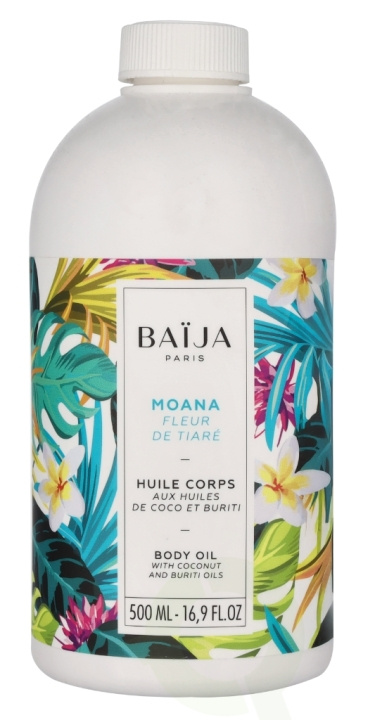 Baija Paris Baija Moana Body Oil Tiara Flower 500 ml ryhmässä KAUNEUS JA TERVEYS / Ihonhoito / Kehon hoito / Vartaloöljy @ TP E-commerce Nordic AB (D21117)