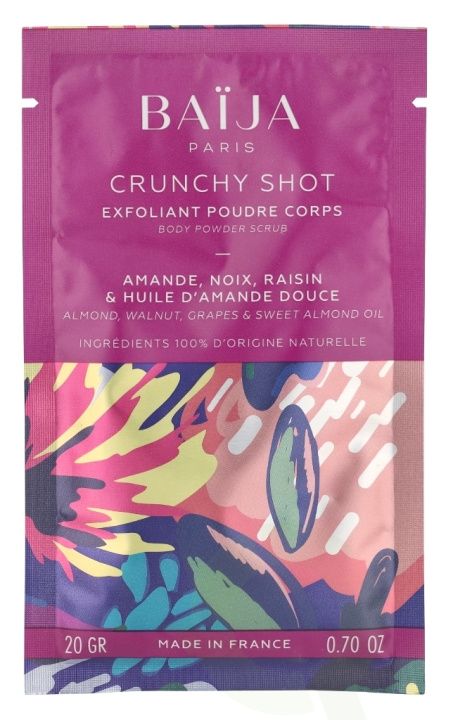 Baija Paris Baija Body Powder Scrub Crunchy Shot 20 g ryhmässä KAUNEUS JA TERVEYS / Ihonhoito / Kasvot / Kuorinta @ TP E-commerce Nordic AB (D21119)
