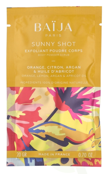 Baija Paris Baija Body Powder Scrub Sunny Shot 20 g ryhmässä KAUNEUS JA TERVEYS / Ihonhoito / Kasvot / Kuorinta @ TP E-commerce Nordic AB (D21121)