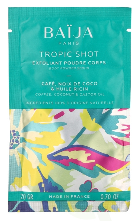 Baija Paris Baija Body Powder Scrub Tropic Shot 20 g ryhmässä KAUNEUS JA TERVEYS / Ihonhoito / Kasvot / Kuorinta @ TP E-commerce Nordic AB (D21122)