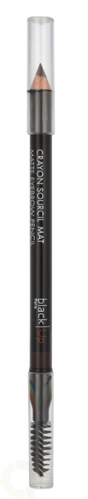 Black Up Plus Eyebrow Pencil 1 piece #01 ryhmässä KAUNEUS JA TERVEYS / Meikit / Silmät ja kulmat / Kulmakynä @ TP E-commerce Nordic AB (D21124)