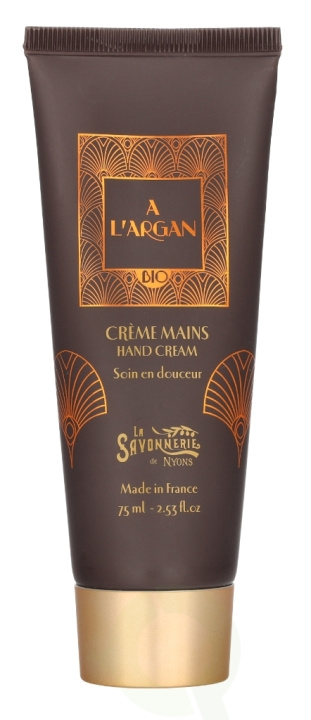 La Savonnerie De Nyons BIO Hand Cream 75 ml Argan Oil ryhmässä KAUNEUS JA TERVEYS / Manikyyri/Pedikyyri / Käsirasva @ TP E-commerce Nordic AB (D21167)