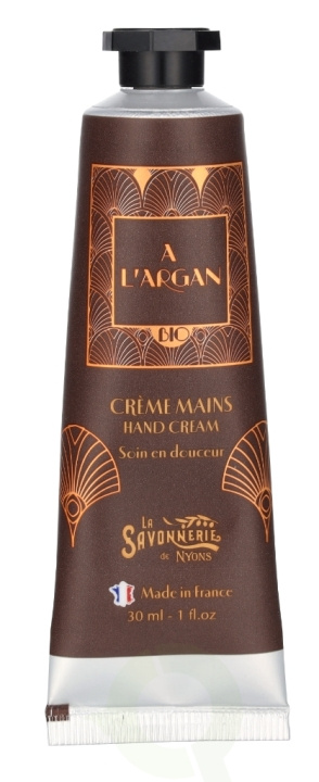 La Savonnerie De Nyons BIO Hand Cream 30 ml Argan Oil ryhmässä KAUNEUS JA TERVEYS / Manikyyri/Pedikyyri / Käsirasva @ TP E-commerce Nordic AB (D21169)