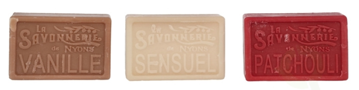 La Savonnerie De Nyons Soap Bar Set 300 g 3x100gr Salmon ryhmässä KAUNEUS JA TERVEYS / Ihonhoito / Kehon hoito / Käsisaippua @ TP E-commerce Nordic AB (D21177)