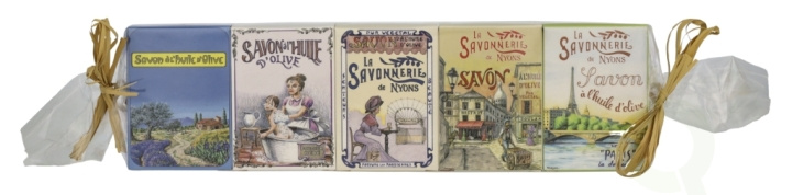 La Savonnerie De Nyons Soap Bar Set 5 Pcs - Paris 1.25 g 5x25gr ryhmässä KAUNEUS JA TERVEYS / Ihonhoito / Kehon hoito / Käsisaippua @ TP E-commerce Nordic AB (D21178)