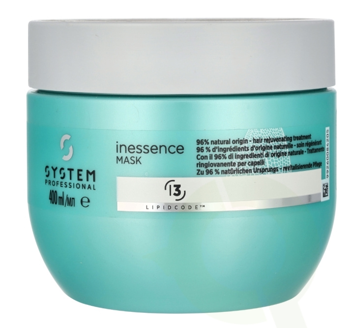 Wella System P. - Lipid Code - Inessence Mask I3 400 ml ryhmässä KAUNEUS JA TERVEYS / Hiukset &Stailaus / Hiustenhoito / Hiusnaamio @ TP E-commerce Nordic AB (D21187)