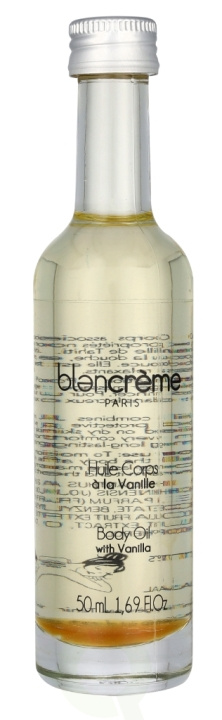 Blancreme Body Oil 50 ml With Vanilla ryhmässä KAUNEUS JA TERVEYS / Ihonhoito / Kehon hoito / Vartaloöljy @ TP E-commerce Nordic AB (D21195)