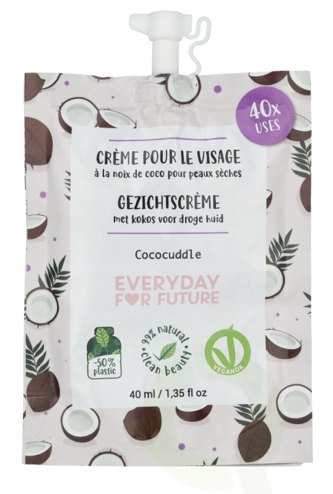 Everyday For Future Face Cream 40 ml 40 Uses - Cococuddle ryhmässä KAUNEUS JA TERVEYS / Ihonhoito / Kasvot / Päivävoide @ TP E-commerce Nordic AB (D21214)